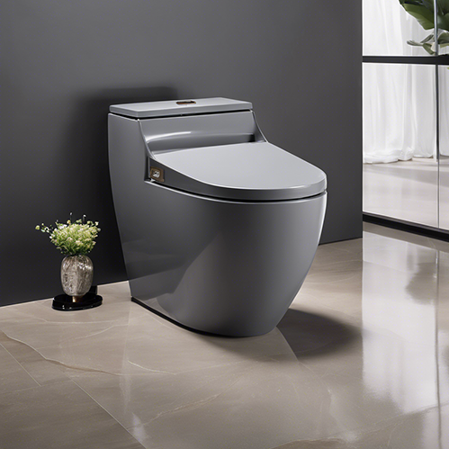 Cleanwave One-Peace Elongated Toilet